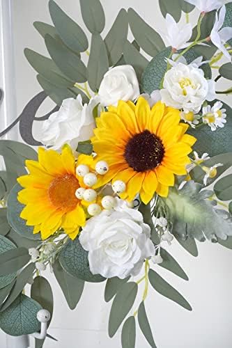 Faux Flower Swag Set of 2 for Wedding Welcome Signs
