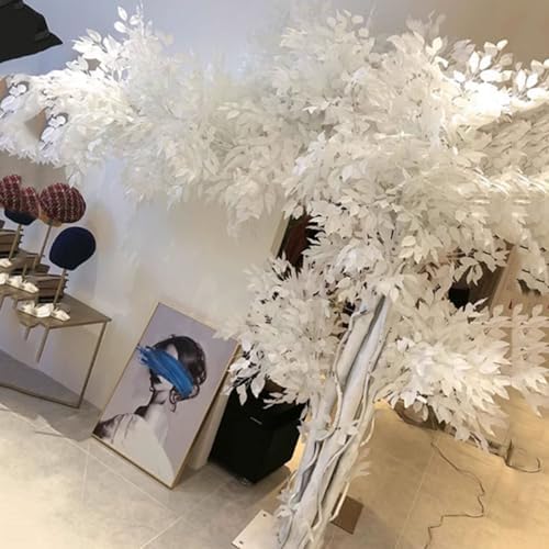 Handmade White Artificial Banyan Tree 1x08m 1