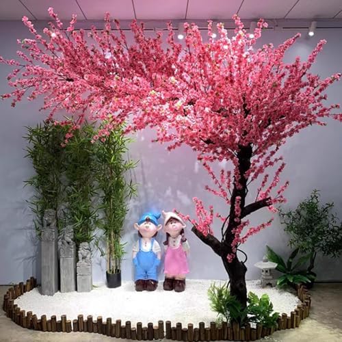 Japanese Silk Flower Cherry Blossom Tree 1x06m Artificial Decor