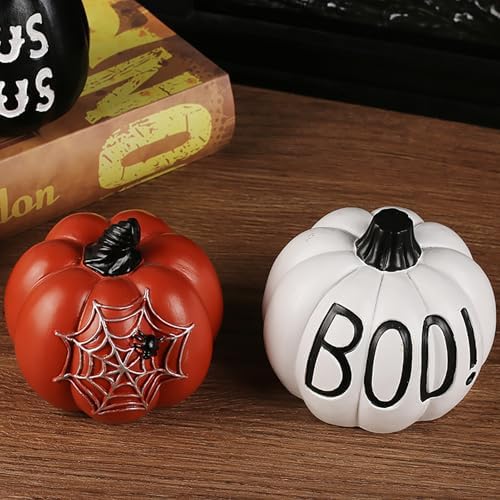 Marooma Halloween Resin Pumpkins Decor