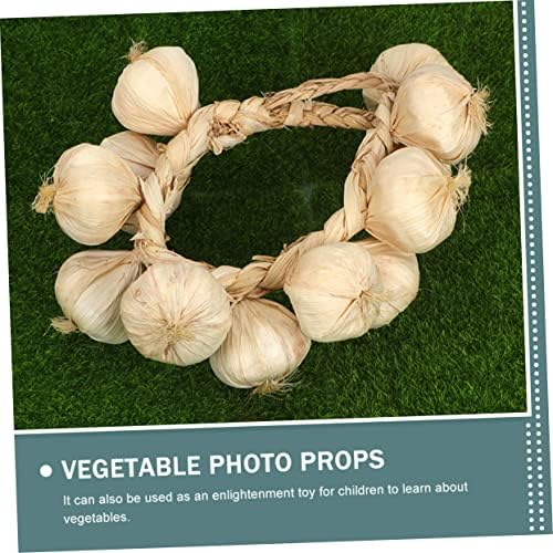 2pcs Realistic Garlic Strings Home Kitchen Decor
