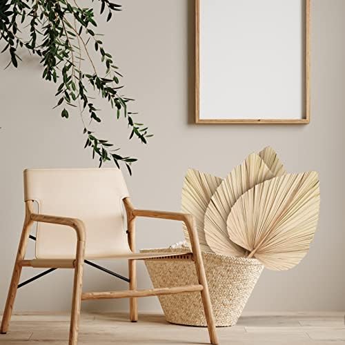 10pcs Large Dried Palm Leaves Boho DecorVase Wedding Backdrop
