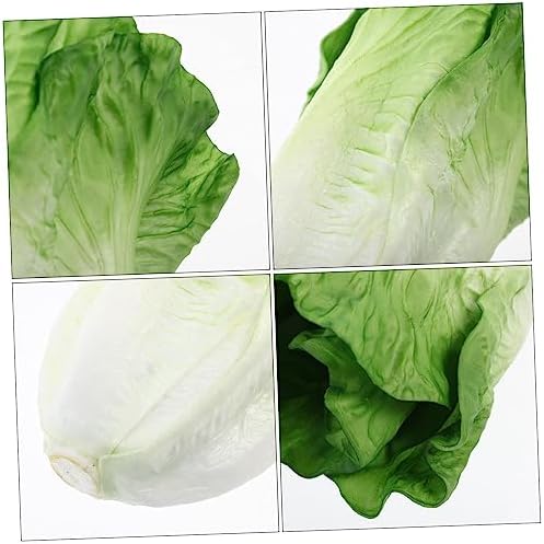 Yardenfun Realistic Lettuce Model for Home Restaurant and Photography