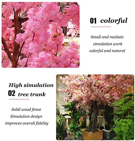Artificial Cherry Blossom Tree Silk Garland Wedding Party Decor