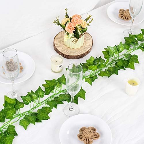 DearHouse 24 Pack Artificial Ivy Garland Plants