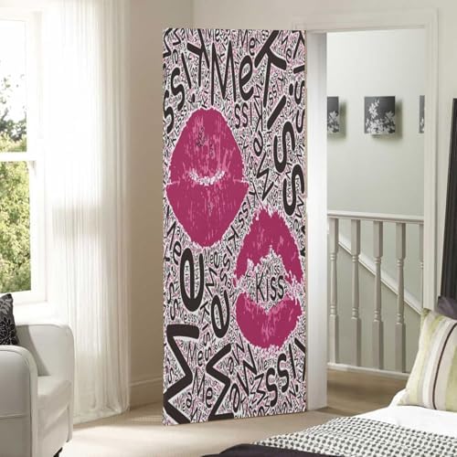 Susiyo Halloween Door Cover with Stretch Fabric