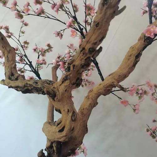 Artificial Plum Blossom Tree 1mx08m for Home Office Decor