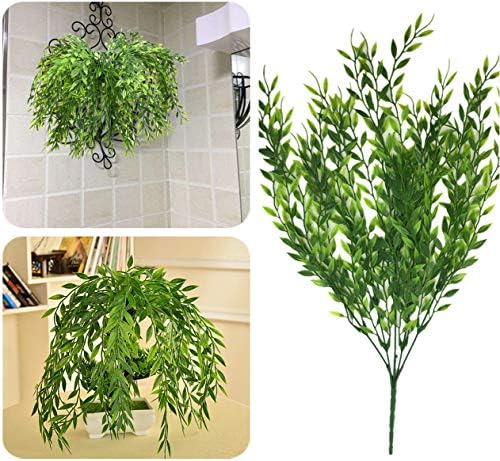 CATTREE Artificial Weeping Willow Garland 8 Pcs UV Resistant
