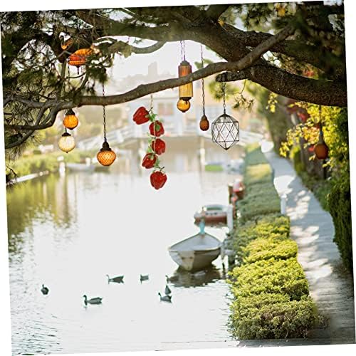 Garneck Realistic Artificial Red Pepper Decorative Pendant