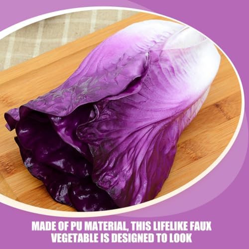 Realistic Artificial Lettuce Decoration for Home Kitchen