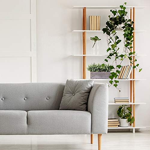 Winlyn Faux Eucalyptus Plants in Rustic Rectangular Wood Planter Box
