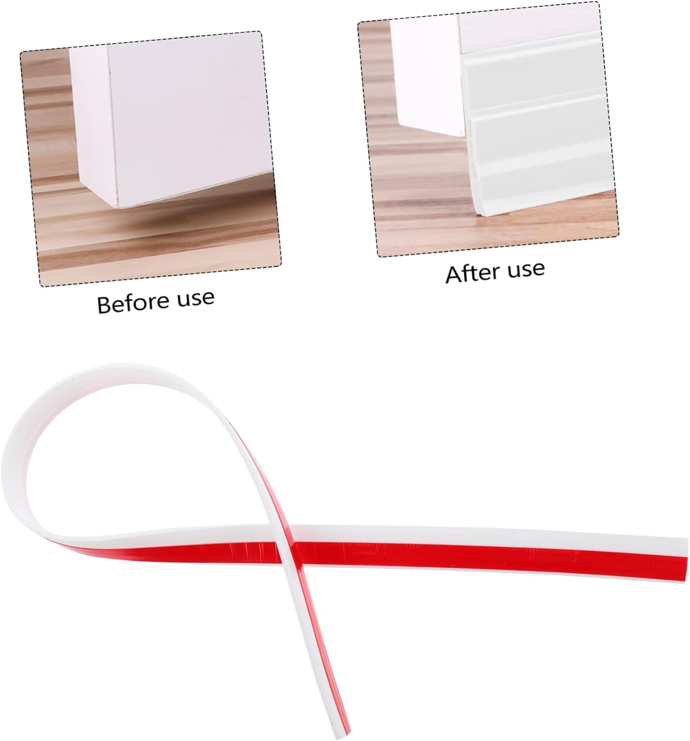 Door Draft Stopper Weather Stripping Soundproof Sealing Strip