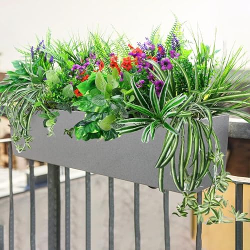 14 Bundles Artificial Plants Outdoor Greenery