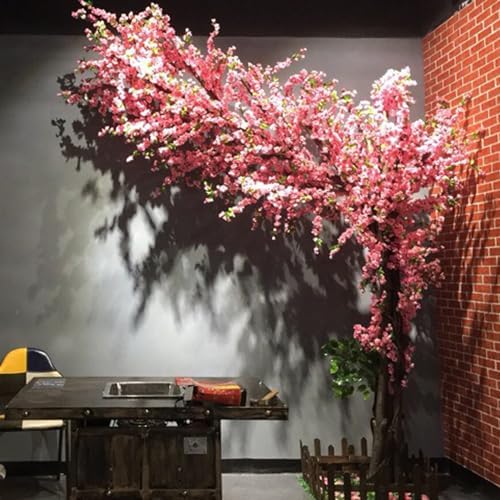 QIUPAI Artificial Cherry Blossom Tree 1x06m 1