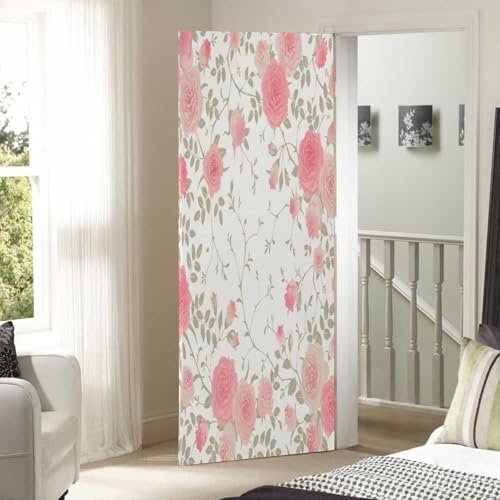 Susiyo Floral Vector Halloween Door Cover Stretch Fabric