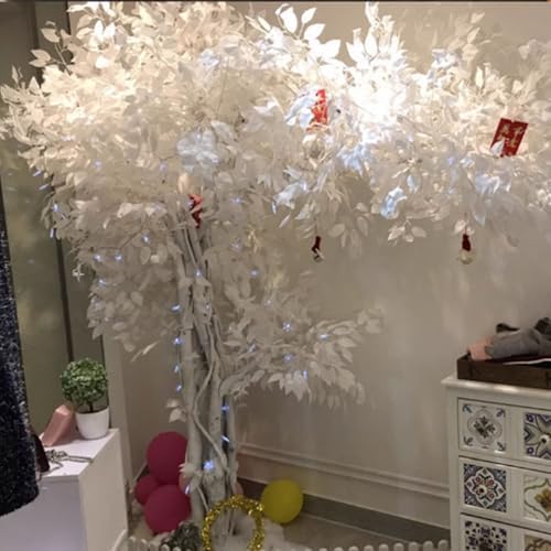 Realistic White Artificial Banyan Tree 1x08m 1