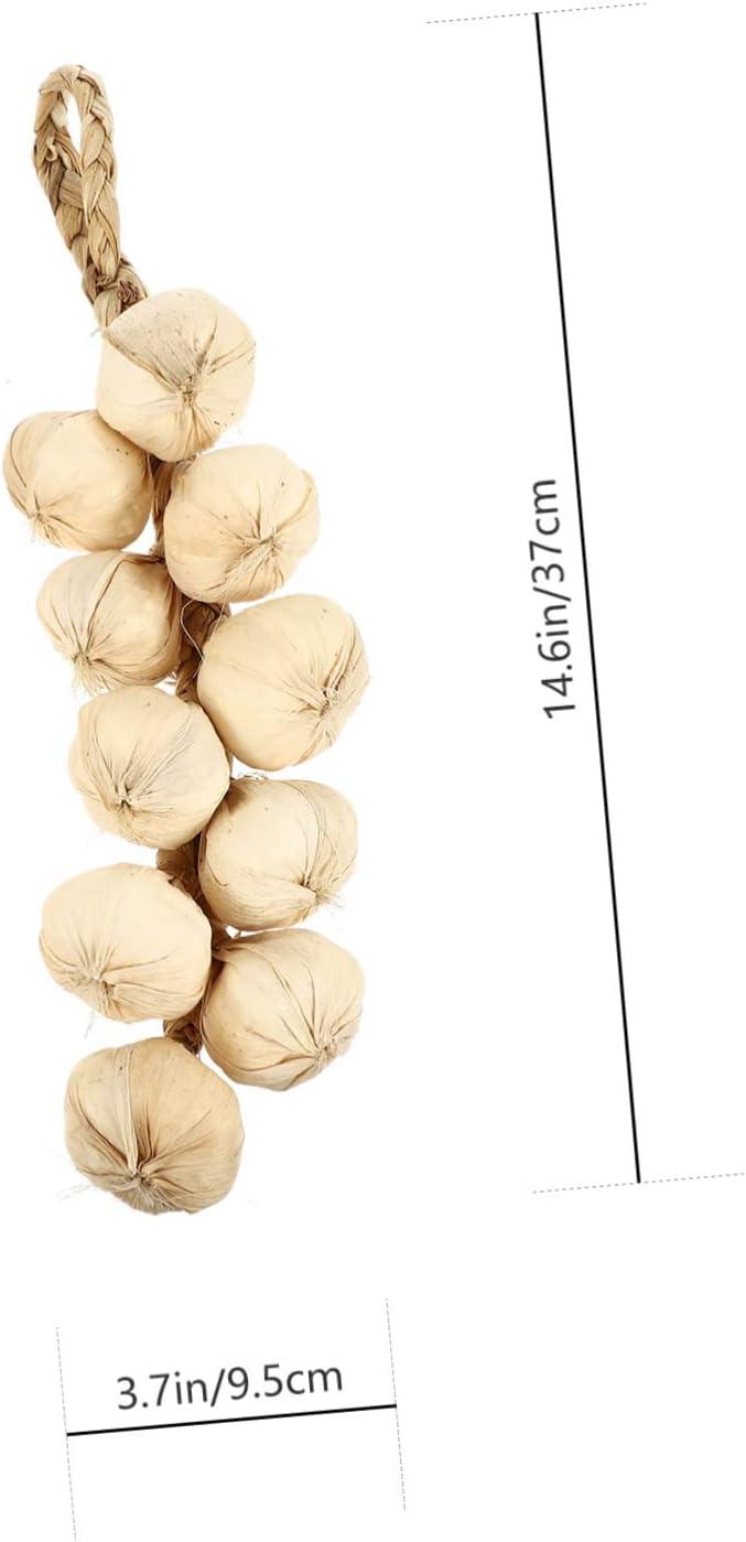 Homoyoyo 2pcs Decorative Garlic String Pendants