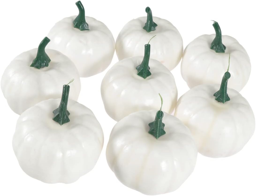 16pcs DIY Craft Pumpkins Halloween Decorations