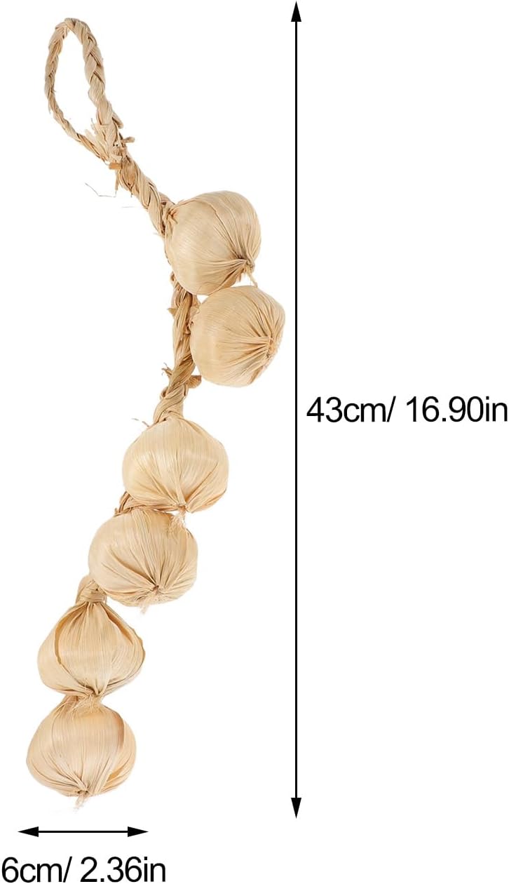 LUOZZY Artificial Garlic Hanging Decorations