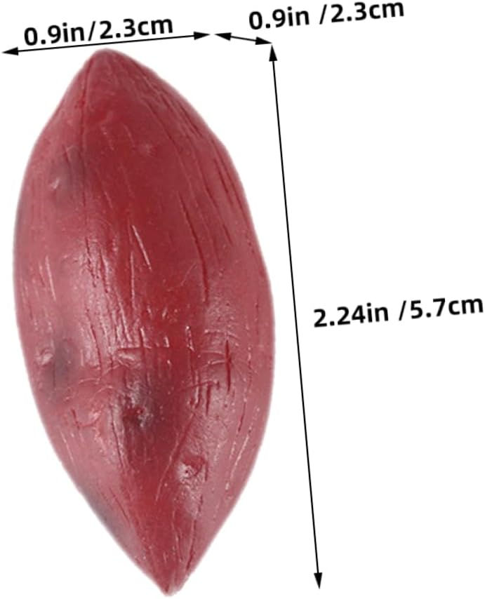 Garneck 5pcs Realistic Artificial Sweet Potato Models