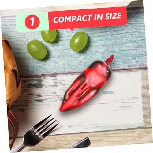 Lifelike Fake Pepper Statue for Kitchen Home Decor