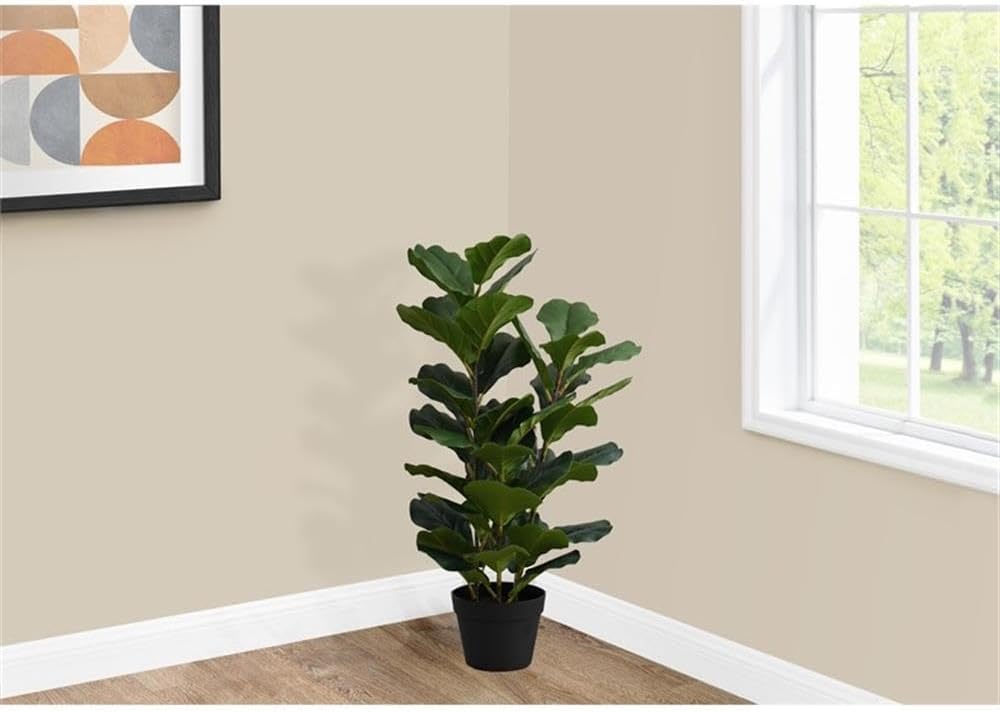 Monarch Specialties I 9511 Artificial Fiddle Tree 32 Inch