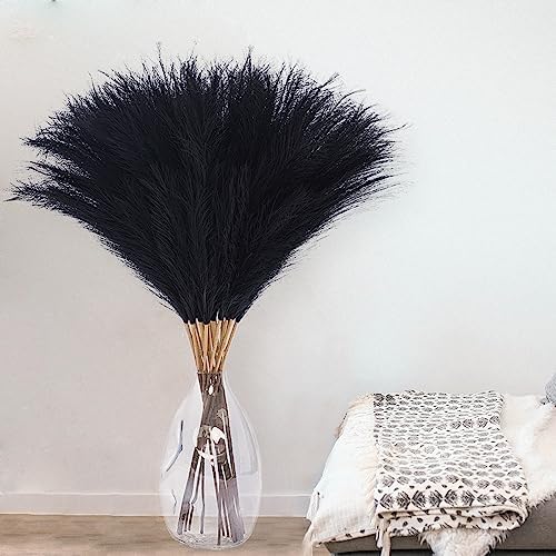 38 Inch 10 Stems Faux Pampas Grass Bouquet