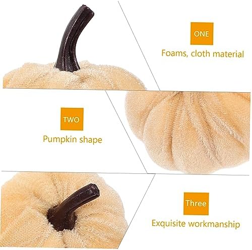 DIY Halloween Decorations 6 Pack Fake Pumpkins Party Centerpiece