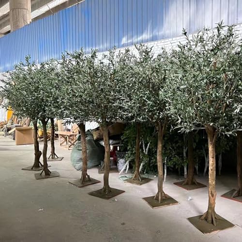 Tall Olive Tree Artificial Plant 350cm Realistic Texture