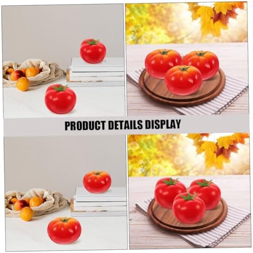 10pcs High Simulation Artificial Tomato Models for Decor