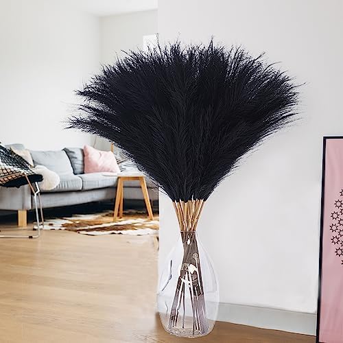 38 Inch 10 Stems Faux Pampas Grass Bouquet