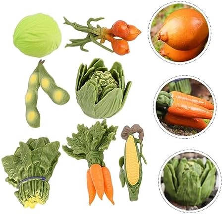 VOSAREA Lifelike Artificial Vegetable Model Set 1-Piece
