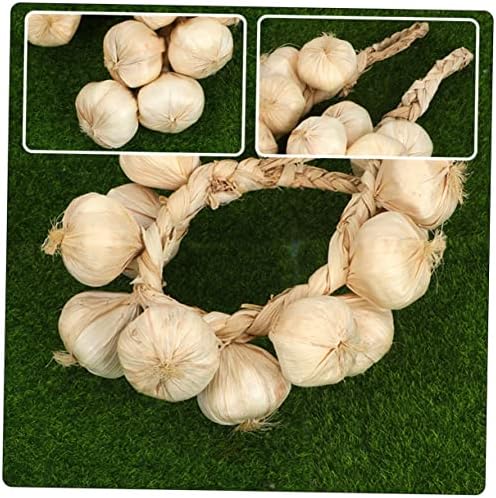 Mobestech 2Pcs Simulated Garlic Strings Halloween Decor