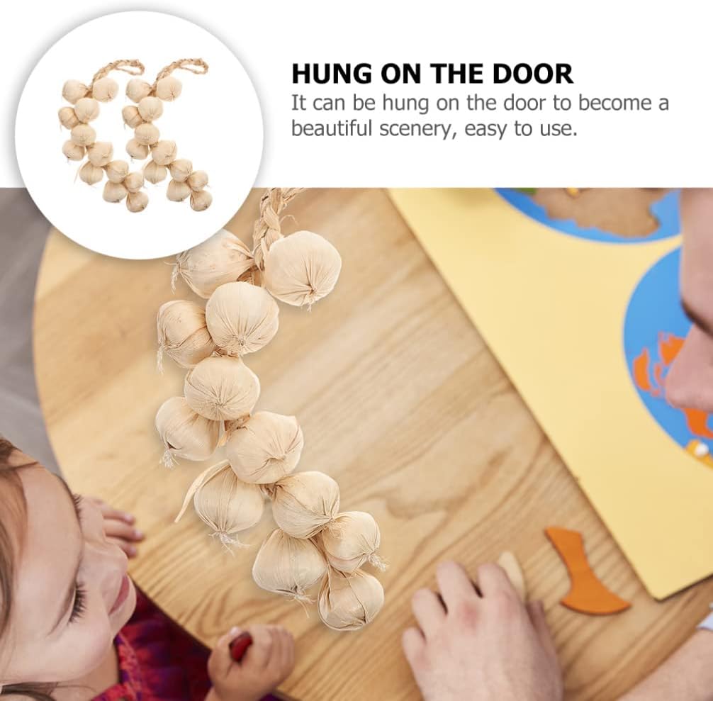 NOLITOY Artificial Garlic String for Home Decor Pendants