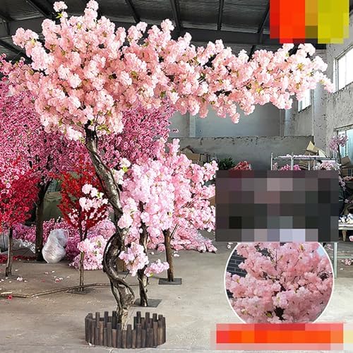 QIUPAI Artificial Cherry Blossom Tree 1x06m 1