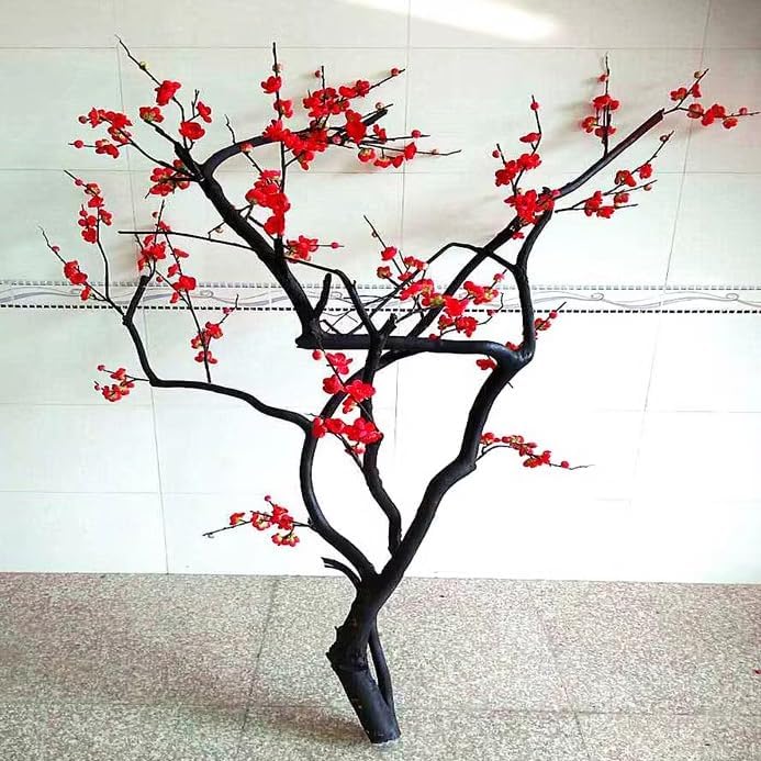 Plum Blossom Artificial Tree for Home and Kitchen