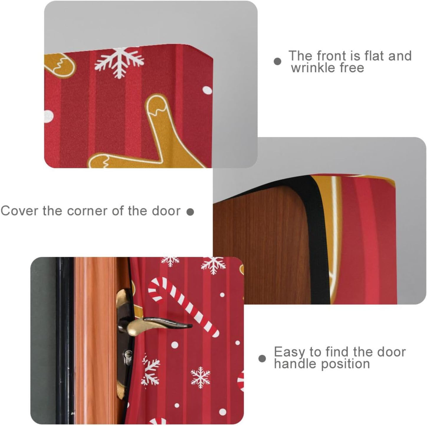 Susiyo Christmas Door Cover Decoration 32x79 in