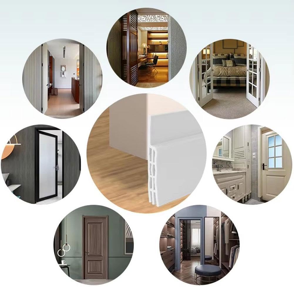 Weather Stripping Door Draft Stopper Self Adhesive Seal