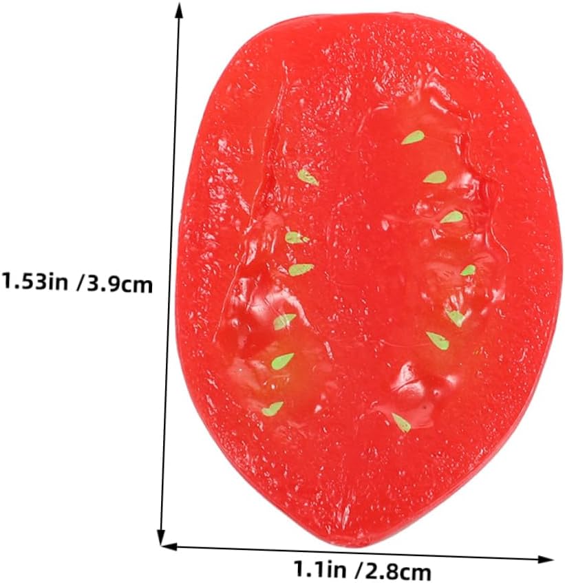 PRETYZOOM Realistic Artificial Cherry Tomato Props 10pcs
