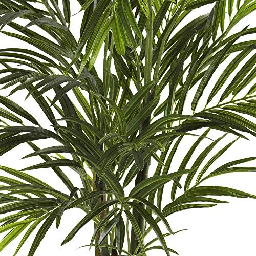 Nearly Natural 25ft Artificial Areca Palm Tree UV Resistant Indoor Outdoor
