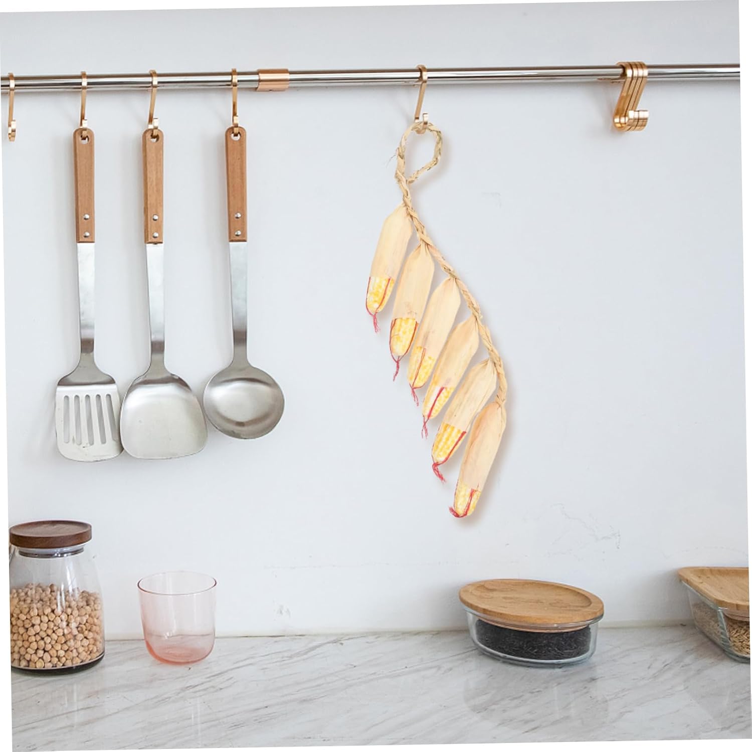 Cabilock Realistic Artificial Corn Hanging Decor