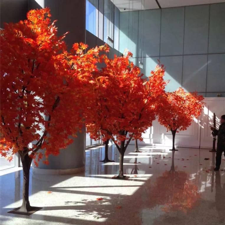 Large Artificial Maple Tree with Faux Silk Leaves