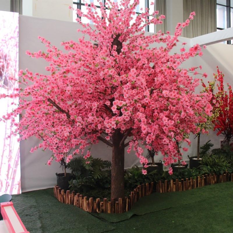 TBJEN Artificial Cherry Blossom Tree 1m x 08m