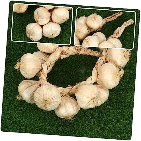 2pcs Realistic Garlic Strings Home Kitchen Decor