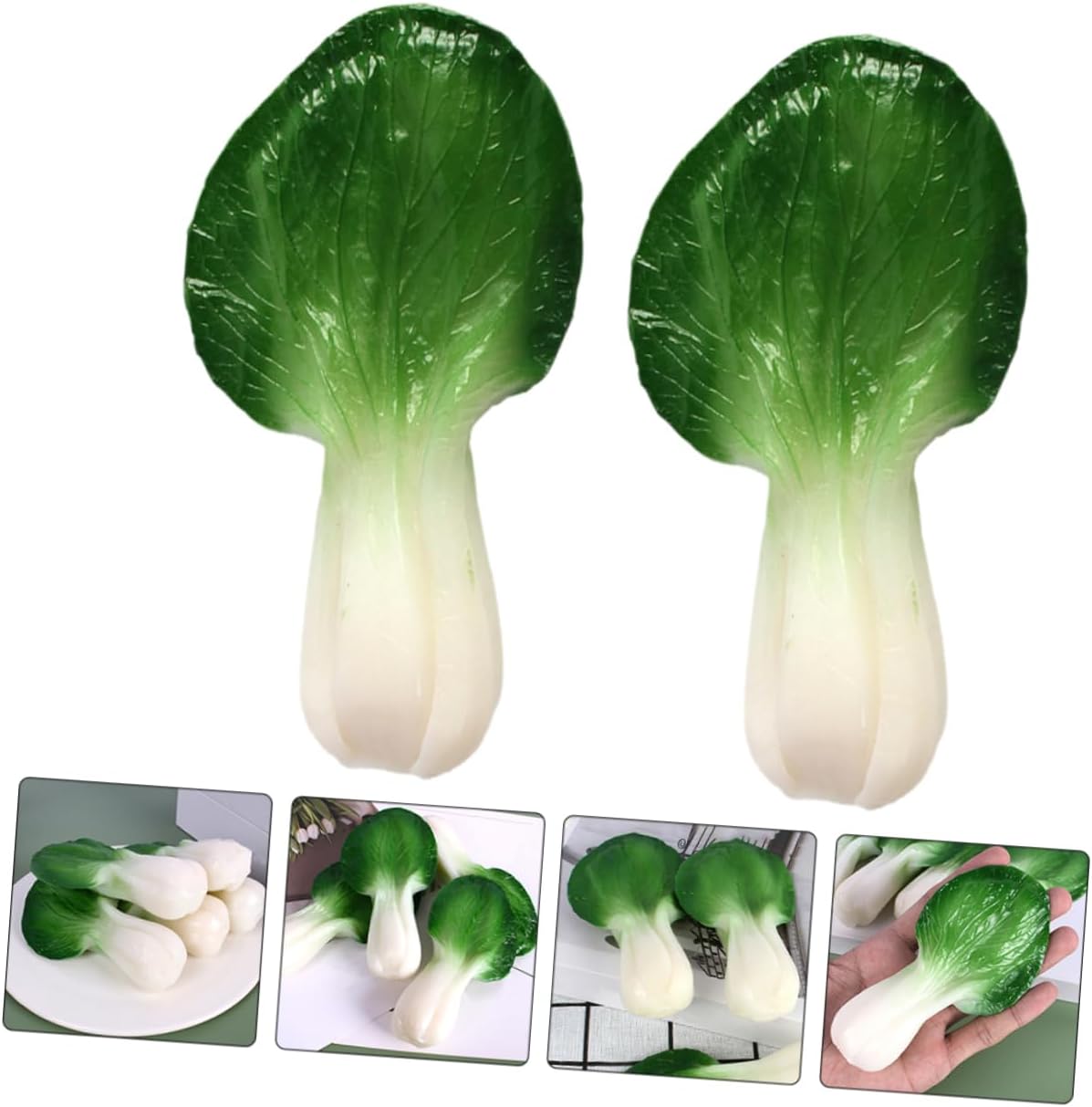 MAGICLULU 4pcs Artificial Vegetable Models for Photography and Decor