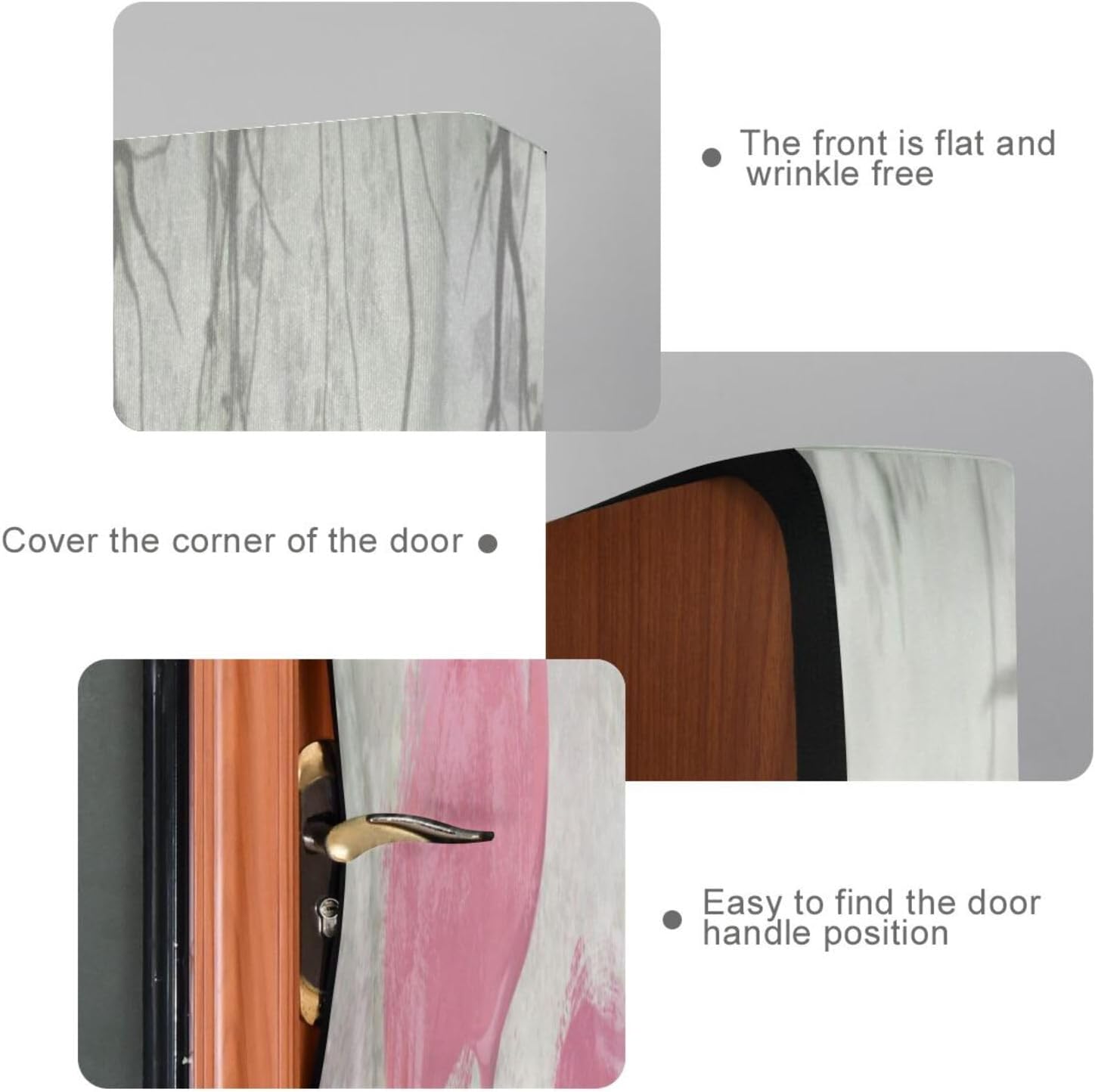 Susiyo Cute Exotic Flamingos Halloween Door Cover