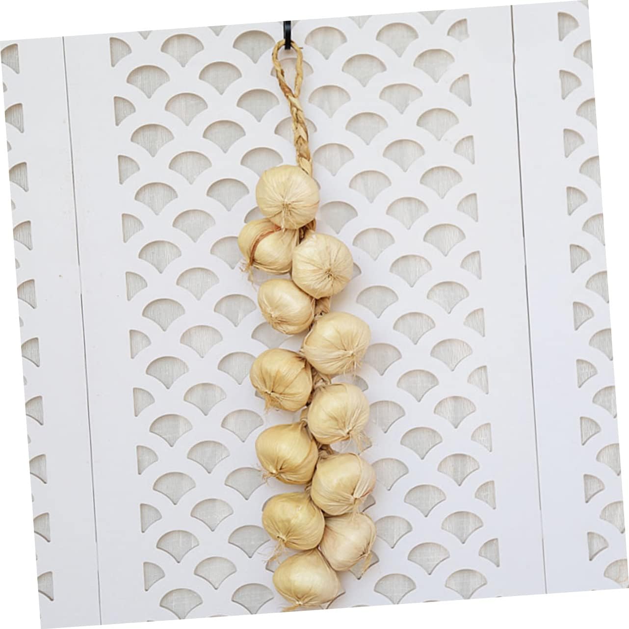 2pcs Realistic Garlic Strings Home Kitchen Decor