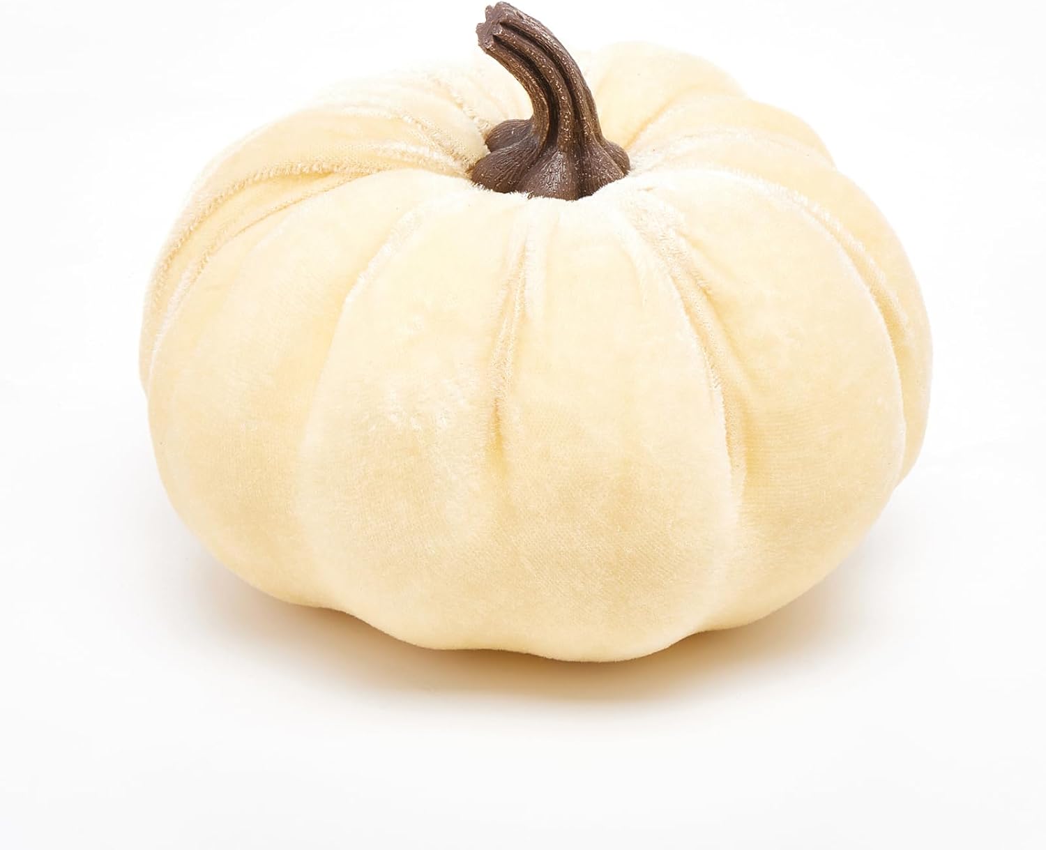 7 Pcs Flannel Velvet Foam Artificial Pumpkins Fall Decor