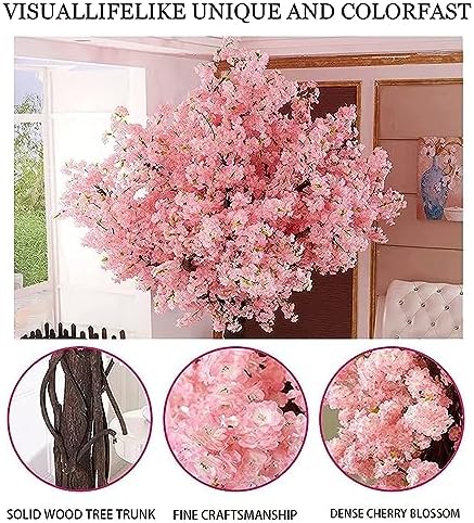 Artificial Pink Cherry Blossom Tree 1m x 08m