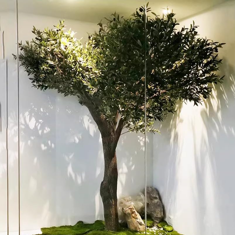 Artificial Olive Tree with Sakura Flowers 1mx08m